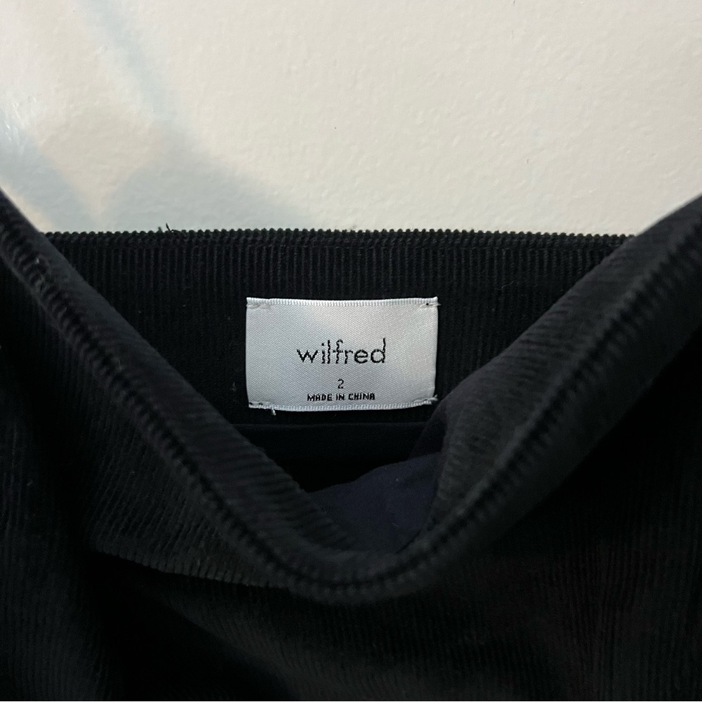 WILFRED CORDUROY DRESS SIZE 2